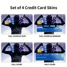 Load image into Gallery viewer, Sword Art Online Credit Card Skins (4-in-1 Pack)
