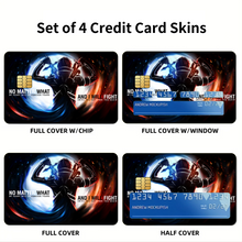 Load image into Gallery viewer, Sword Art Online Kazuto Kirigaya Credit Card Skins (4-in-1 Pack)