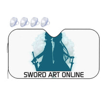 Load image into Gallery viewer, Sword Art Online(Kirito and Asuna) Car Sunshade