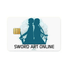 Load image into Gallery viewer, Sword Art Online(Kirito and Asuna) Credit Card Skins (4-in-1 Pack)