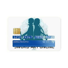 Load image into Gallery viewer, Sword Art Online(Kirito and Asuna) Credit Card Skins (4-in-1 Pack)