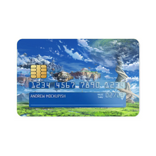 Load image into Gallery viewer, Sword Art Online landscape Credit Card Skins (4-in-1 Pack)