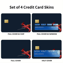 Load image into Gallery viewer, Swordfish II Monoracer Credit Card Skins (4-in-1 Pack)