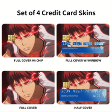 Load image into Gallery viewer, Taiga Kagami Credit Card Skins (4-in-1 Pack)