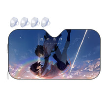 Load image into Gallery viewer, Taki and Mitsuha (Your Name) Car Sunshade