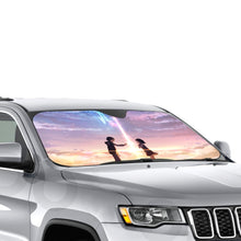 Load image into Gallery viewer, Taki and Mitsuha (Your Name) Car Sunshade