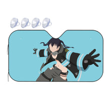 Load image into Gallery viewer, Tamaki Kotatsu from Fire Force Minimalistfor Dekstop Car Sunshade