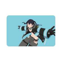 Load image into Gallery viewer, Tamaki Kotatsu from Fire Force Minimalistfor Dekstop Credit Card Skins (4-in-1 Pack)