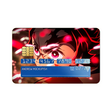 Load image into Gallery viewer, Tanjiro Credit Card Skins (4-in-1 Pack)