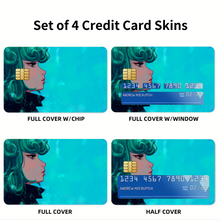 Load image into Gallery viewer, Tatasumaki Credit Card Skins (4-in-1 Pack)