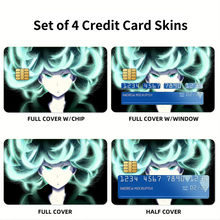 Load image into Gallery viewer, Tatsumaki Credit Card Skins (4-in-1 Pack)