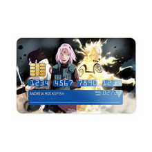 Load image into Gallery viewer, Team 7: Sasuke,Sakura and Naruto  Credit Card Skins (4-in-1 Pack)