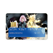 Load image into Gallery viewer, Team 7: Sasuke,Sakura and Naruto  Credit Card Skins (4-in-1 Pack)