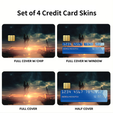 Load image into Gallery viewer, Techgiant Credit Card Skins (4-in-1 Pack)
