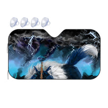 Load image into Gallery viewer, Tempest Wolf Car Sunshade