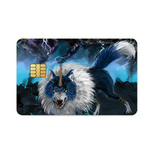Load image into Gallery viewer, Tempest Wolf  Credit Card Skins (4-in-1 Pack)