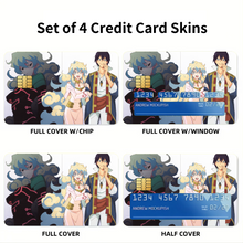 Load image into Gallery viewer, Tengen Toppa Gurren Lagann Credit Card Skins (4-in-1 Pack)