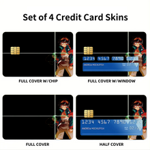 Load image into Gallery viewer, Tengen Toppa Gurren Lagann Credit Card Skins (4-in-1 Pack)
