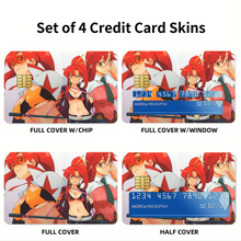 Load image into Gallery viewer, Tengen Toppa Gurren Lagann Credit Card Skins (4-in-1 Pack)
