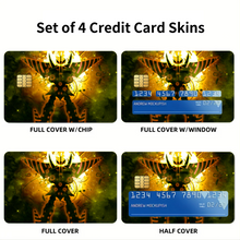 Load image into Gallery viewer, Tengen Toppa Gurren Lagann Credit Card Skins (4-in-1 Pack)