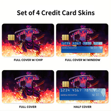Load image into Gallery viewer, Tengen Toppa Gurren Lagann Credit Card Skins (4-in-1 Pack)