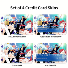 Load image into Gallery viewer, Tengen Toppa Gurren Lagann Credit Card Skins (4-in-1 Pack)