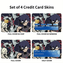 Load image into Gallery viewer, Tengen Toppa Gurren Lagann Credit Card Skins (4-in-1 Pack)
