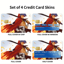 Load image into Gallery viewer, Tengen Toppa Gurren Lagann Credit Card Skins (4-in-1 Pack)