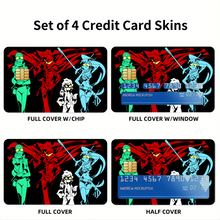 Load image into Gallery viewer, Tengen Toppa Gurren Lagann Credit Card Skins (4-in-1 Pack)