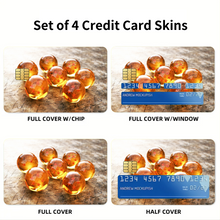Load image into Gallery viewer, The 7 Dragon Balls Credit Card Skins (4-in-1 Pack)