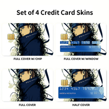 Load image into Gallery viewer, The burden of pain.  Credit Card Skins (4-in-1 Pack)