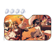 Load image into Gallery viewer, The Future of Humanity Car Sunshade