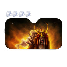 Load image into Gallery viewer, The holy guardian of the sacred fire Car Sunshade