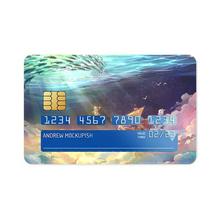 Load image into Gallery viewer, The Merry Under the Ocean Credit Card Skins (4-in-1 Pack)
