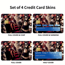 Load image into Gallery viewer, The Pleiades of Nazarick Credit Card Skins (4-in-1 Pack)