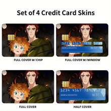 Load image into Gallery viewer, The Promised Neverland Emma Credit Card Skins (4-in-1 Pack)