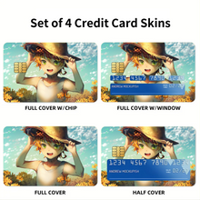 Load image into Gallery viewer, The Promised Neverland Emma Credit Card Skins (4-in-1 Pack)