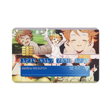 Load image into Gallery viewer, The Promised Neverland Emma Credit Card Skins (4-in-1 Pack)