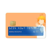 Load image into Gallery viewer, The Promised Neverland Emma Credit Card Skins (4-in-1 Pack)