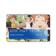 Load image into Gallery viewer, The Promised Neverland Emma Credit Card Skins (4-in-1 Pack)