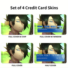 Load image into Gallery viewer, The Promised Neverland Ray Credit Card Skins (4-in-1 Pack)