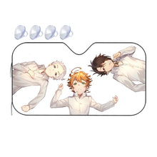 Load image into Gallery viewer, The Promised Neverland Ray, Norman, Emma Car Sunshade