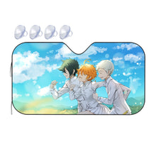 Load image into Gallery viewer, The Promised Neverland Ray, Norman, Emma Car Sunshade