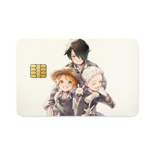 Load image into Gallery viewer, The Promised Neverland Ray, Norman, Emma Credit Card Skins (4-in-1 Pack)