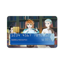 Load image into Gallery viewer, The Promised Neverland Ray, Norman, Emma Credit Card Skins (4-in-1 Pack)