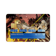 Load image into Gallery viewer, The Promised Neverland Ray, Norman, Emma, Gilda Credit Card Skins (4-in-1 Pack)