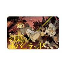 Load image into Gallery viewer, The Promised Neverland Ray, Norman, Emma, Gilda Credit Card Skins (4-in-1 Pack)