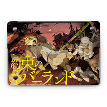 Load image into Gallery viewer, The Promised Neverland Ray, Norman, Emma, Gilda  Macbook Skin