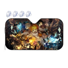 Load image into Gallery viewer, The Promised Neverland Ray, Norman, Emma, Phil, Gilda Car Sunshade