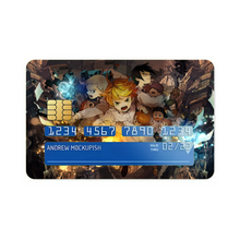 Load image into Gallery viewer, The Promised Neverland Ray, Norman, Emma, Phil, Gilda Credit Card Skins (4-in-1 Pack)